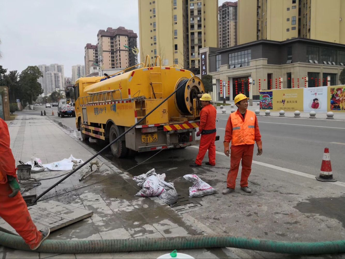 全椒排污管道清淤-管道清洗